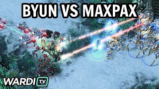 ByuN vs MaxPax TvP  WardiTV TL Map Contest Tournament 11 StarCraft 2 [upl. by Bennir]