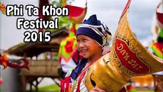 Phi Ta Khon le festival des esprits en Thaïlande [upl. by Omarr]