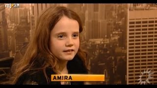 Amira Willighagen  Interview Day Before Finals Hollands Got Talent 2013 [upl. by Enahsal965]