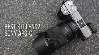 Best Kit Lens for APSC  Sony 18135mm  Sony a6000 a6300 a6500 [upl. by Oidiple]