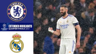 Chelsea vs Real Madrid Extended Highlights  UCL QuarterFinals  Leg 1  CBS Sports Golazo [upl. by Hsivat]