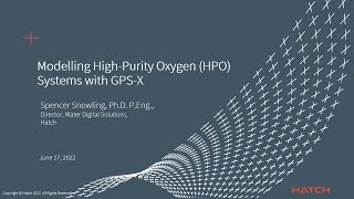 Modelling HighPurity Oxygen HPO Systems with GPSX [upl. by Adnulahs]