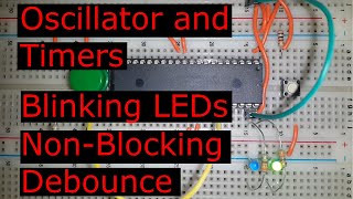 Oscillator and Timers 🔴 PIC Microcontroller Programming Tutorial 6 MPLAB in C [upl. by Gnah]