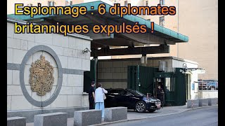 FN La Russie révoque laccréditation de six diplomates britanniques accusés despionnage [upl. by Janot]