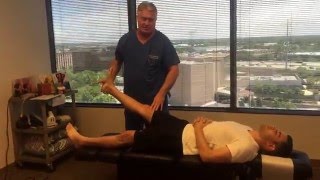 L5S1 Herniated Disc Patient Exam amp Treatment At Advanced Chiropractic Relief Ring Dinger Too [upl. by Pearlman]