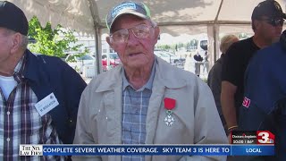 Services pending following passing of Wichita Falls DDay veteran [upl. by Ahsinam]