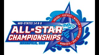 2023 Mid States 14 amp U AllStar Championships GIRLS 1114 1650 FREESTYLE NORTH POOL [upl. by Launame982]