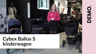 Cybex Balios S kinderwagen  Demo [upl. by Beker577]