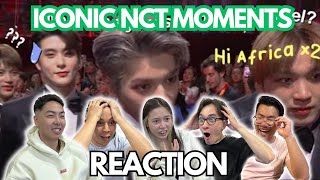 ICONIC NCT MOMENTS that nctzens will never forget REACTION [upl. by Annamaria]