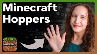 How To Use Hoppers In Minecraft [upl. by Trever]