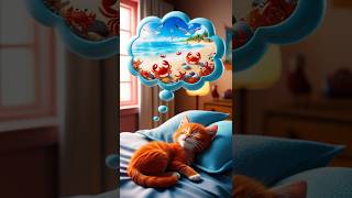 momo cat goes to the beach cartoon thieunhi funnyanimal funny [upl. by Endaira433]