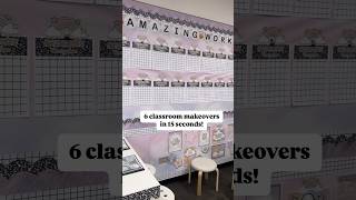 🥳Classroom makeover ideas for all grade levels Inspiration for teachers classroomdecor [upl. by Mcgean46]