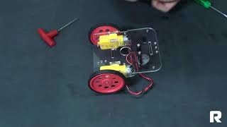 Cheap Arduino Robot Chassis Kit assembly video [upl. by Burrell824]