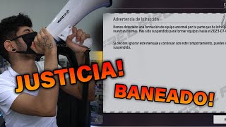 GARENA me BANEO mi CUENTA de FREE FIRE XD [upl. by Ardnasxela339]