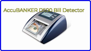 REVIEW 2024 AccuBANKER D500 Bill Detector ESSENTIAL details [upl. by Onitselec]