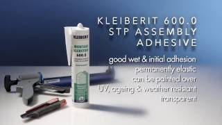 KLEIBERIT 6000 STP Assembly Adhesive  mirror to tile [upl. by Sesmar]