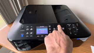 Canon Pixma MX882 Wireless Office AllinOne Color Inkjet Printer No InkTested [upl. by Edmonda894]