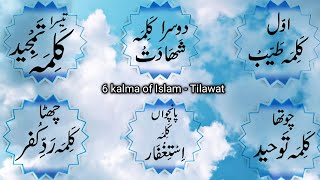 The Six Kalimas in Islam  Tilawat [upl. by Oravla]