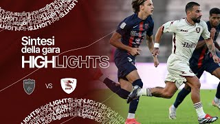 Serie BKT 20242025  12ª Giornata  Cosenza  Salernitana 1  1  Highlights [upl. by Ernest]