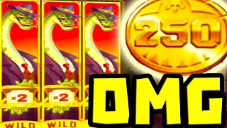 OMG BONUS BUYS 😱 DINOPOLIS 🔥 EPIC SESSION ALL THE WILD REELS UNLOCKED HUGE COIN GOLD CARD‼️💥 [upl. by Aicilra988]