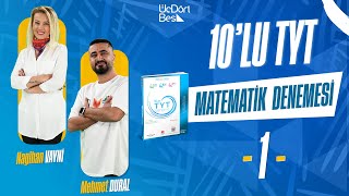 345 YAYINCILIK 10LU TYT MATEMATİK DENEMESİ  1 [upl. by Barber]