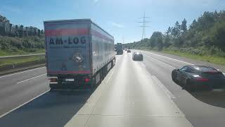 Actros 1863 Fahrt Leverkusen nach Weilerswist  Chempark Leverkusen bis Ausfahrt KölnRodenkirchen [upl. by Ready]