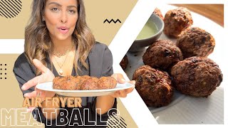 AIR FRYER MEATBALLS RECIPE [upl. by Llenrup]