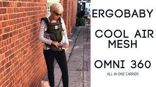 Ergobaby Cool Air Mesh Omni 360  BabyNav [upl. by Camfort]