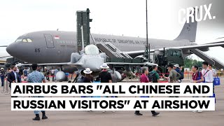 Discrimination At Singapore Airshow Video Shows Chinese Nationals Barred from German Military Plane [upl. by Goodden]