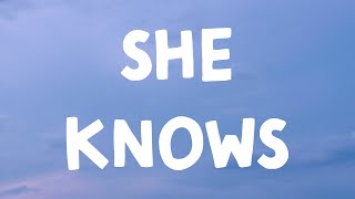 J Cole  She Knows Lyrics [upl. by Ahseryt]