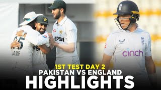 Full Highlights  Pakistan vs England  1st Test Day 2 2024  PCB  M3G1K [upl. by Schoenfelder]