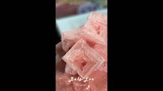 美國粉紅鹽礦Natural Searles Lake Pink Halite [upl. by Ayres673]