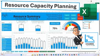 Boost Excel Efficiency with Resource Capacity Planning  Introduction [upl. by Feliks]