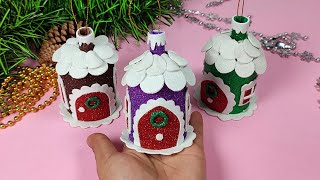 ✨Casitas navideñas para decorar tu árbol de Navidad  Ideas para Navidad [upl. by Silber]