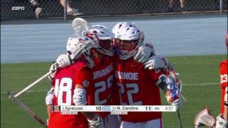 Highlights  Syracuse at North Carolina [upl. by Aicena348]