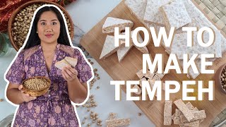 How to Make Tempeh at Home from SCRATCH  Vegan Protein [upl. by Motteo]