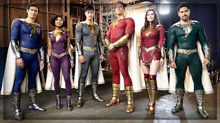 ¡SHAZAM FAMILY Primer Look OFICIAL y Cambio de Actriz Explicado  Shazam Fury Of The Gods [upl. by Aikkin]