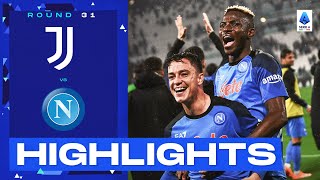 JuventusNapoli 01  Stoppage time drama in Turin Goals amp Highlights  Serie A 202223 [upl. by Sissy]