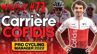 PRO CYCLING MANAGER 2022  CARRIÈRE COFIDIS 73  CHAMPIONNATS NATIONAUX [upl. by Melise]