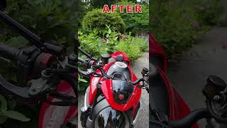 Better Than Rizoma Stealth Rizoma Veloce on Ducati Monster 937 shorts [upl. by Euqnomod314]