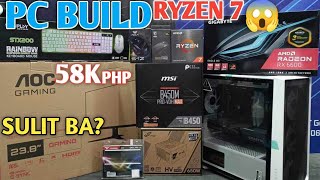 RYZEN 7 PC BUILD FULL SET UP [upl. by Aseral200]