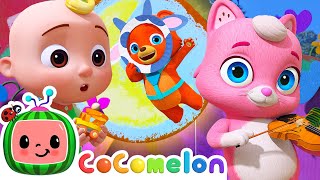 Hey Diddle Diddle  CoComelon Nursery Rhymes amp Animal Songs for Kids [upl. by Annaek]