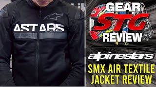 Alpinestars SMX Air Jacket Review from SportbikeTrackGearcom [upl. by Haroved367]