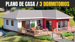 PLANO de Casa de Campo 👏 ¡GRATIS [upl. by Lesley]