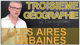 Les aires urbaines  Géographie  3e  Les Bons Profs [upl. by Imotas]