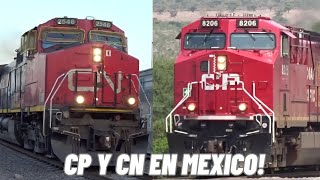 Maquinas Canadienses al Frente de Trenes Mexicanos [upl. by Perdita187]