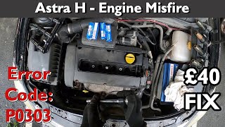 How to fix Engine Misfiring  Astra H 20042009 [upl. by Elisabeth]