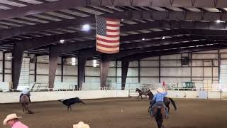 First in the little britches rodeo at double J arena ￼￼ [upl. by Navis373]