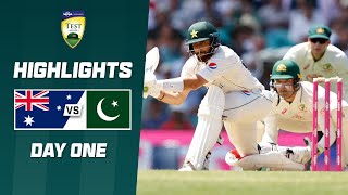 Australia v Pakistan 202324  Third Test  Day 1 [upl. by Ahsekahs792]