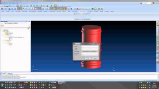 MSC Nastran Explicit Nonlinear  Drop Test Setup [upl. by Behn390]